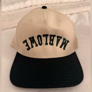 OTTO Upside down Marlow Cream and Black Hat